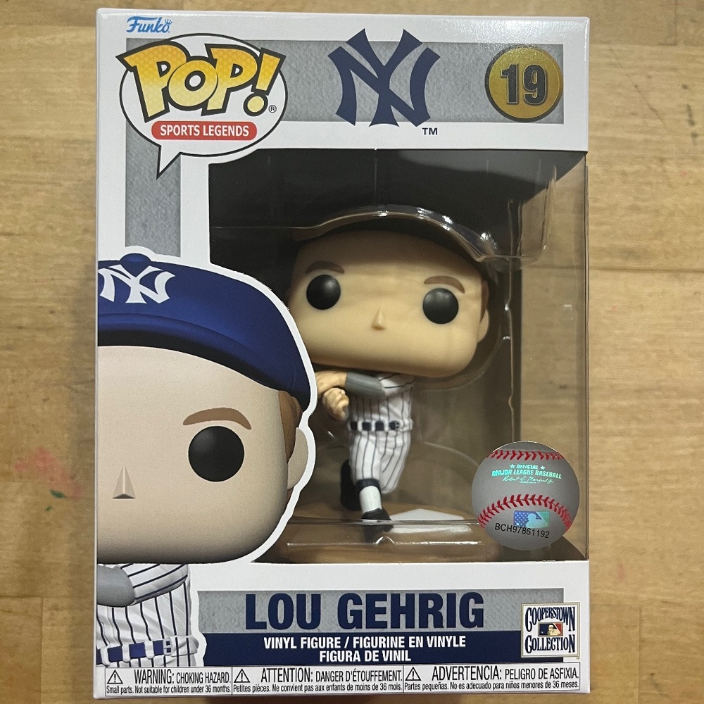 Lou Gehrig MLB Sports Legends Funko Pop #19